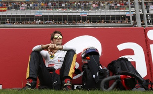 Romain Grosjean au Grand Prix d'Inde 2013